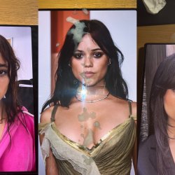 Jenna Ortega Cum Tribute #2 - Split Screen #BGrs2V96