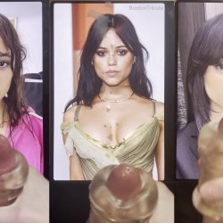 Jenna Ortega Cum Tribute #2 - Split Screen #DGofdwOw