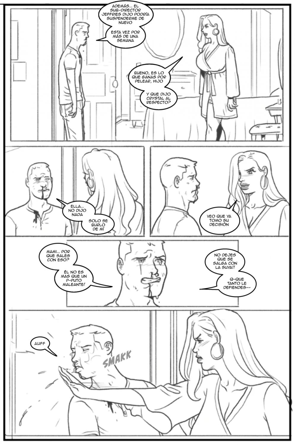 [comic] mi novia y mi mamá se follan a mi bully (2da parte - español) #YHWMBAmT