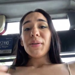 Masturbating at the back of the bus #sFqtVgX6