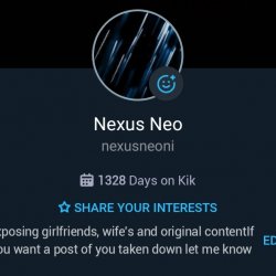 Need a new webslut will post all you want if interested send me a DM or a kik nexusneoni #LPODvLZs