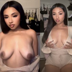 TikTok teen Latina exposed her tits by cuck bf😈 #PAoHMFy3