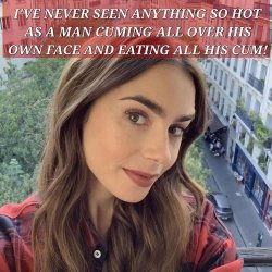 Lily Collins encourages you - CEI Caption #vioDAEh7