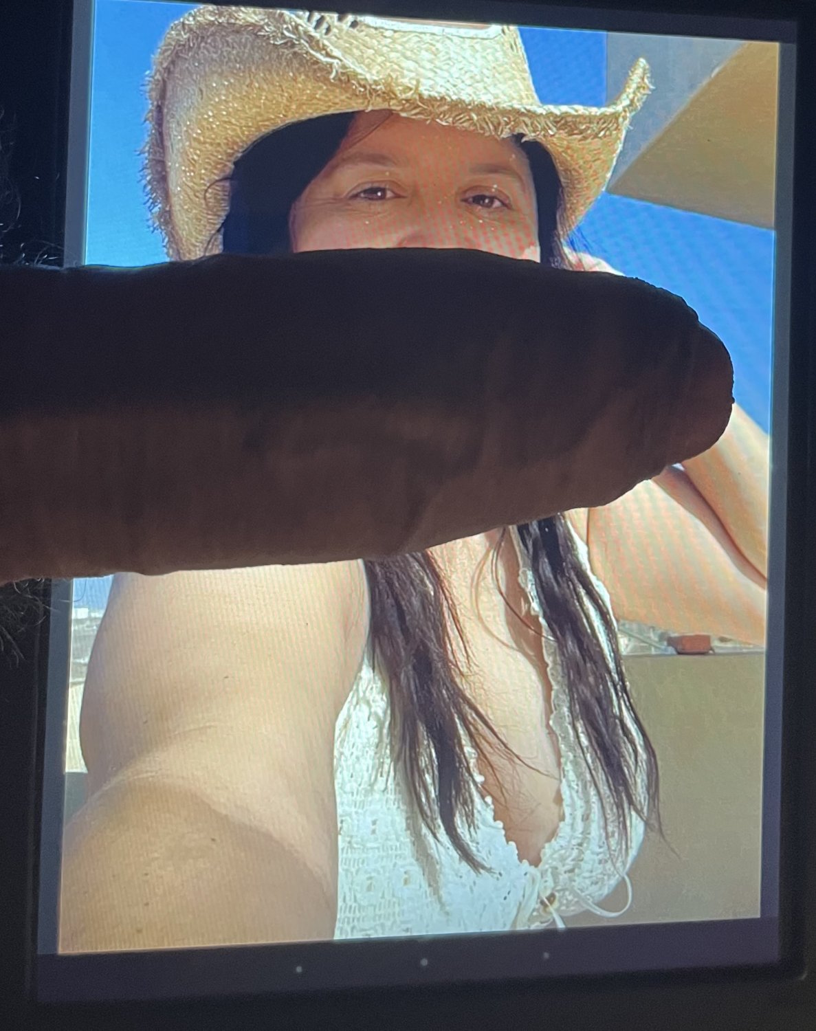 Slutty Latina milf Lisa tribbed by my cock #SMiobdTf